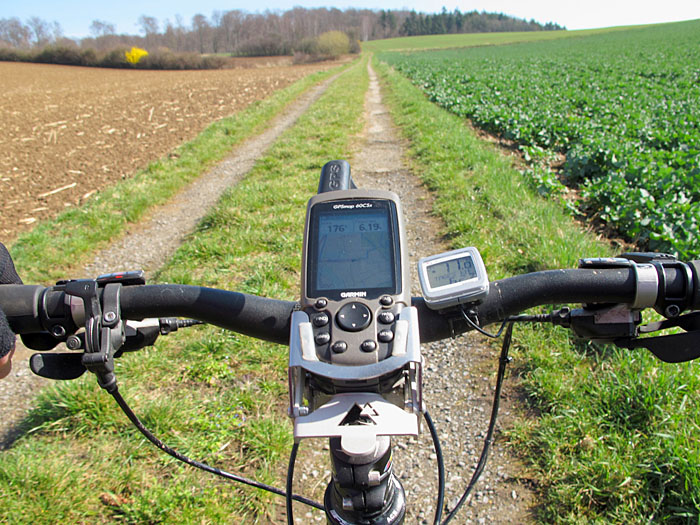 Leider werden aus den Feldwegen ...