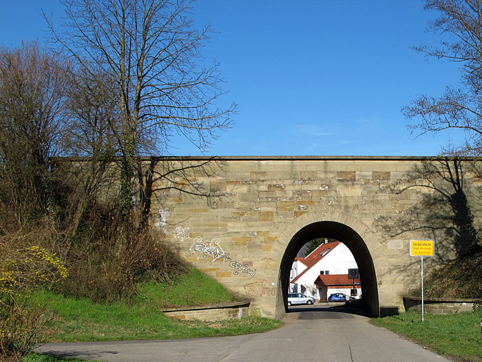 Heidelsheim, Ende der Tour