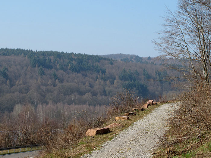 Schotterweg bei Busenbach