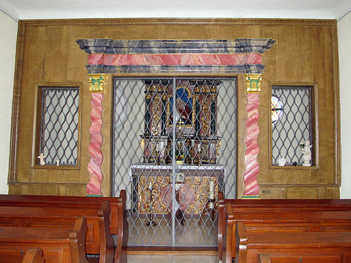 Im Inneren der Kapelle