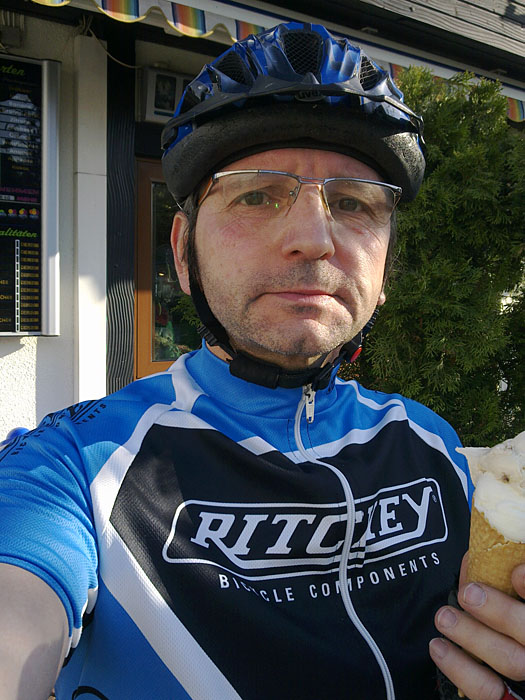 Verdientes Eis in Sp&ouml;ck