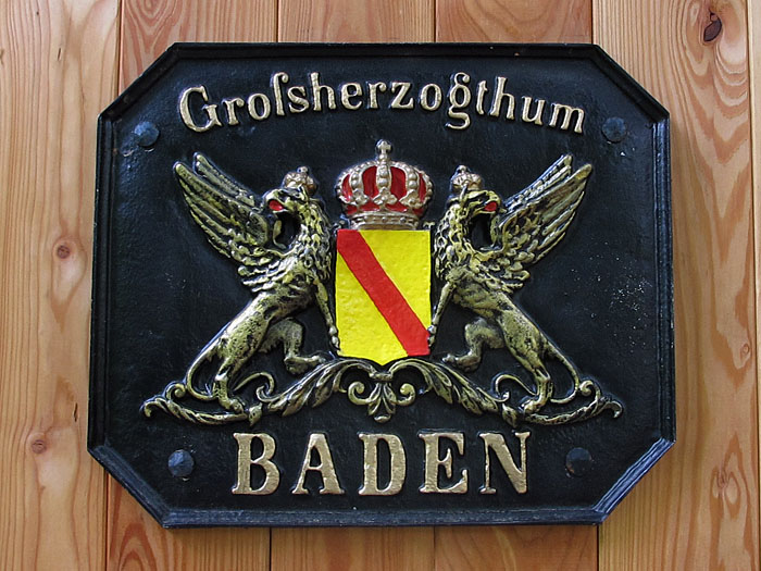 Die ehemalige Grenze zwischen Baden und W&uuml;rttemberg