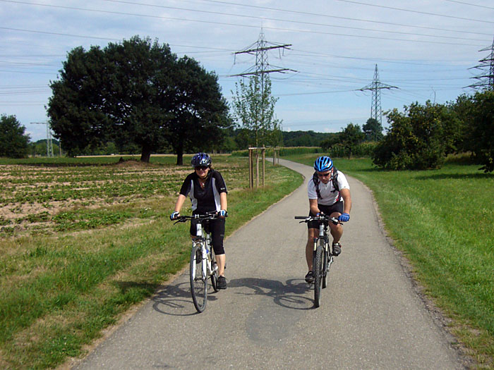 Zwischendurch scheint auch mal die Sonne