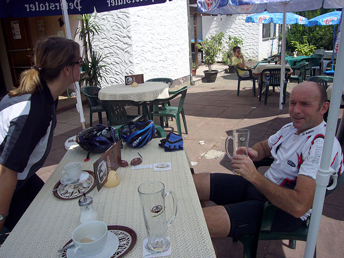 Kleine St&auml;rkung bei Plittersdorf