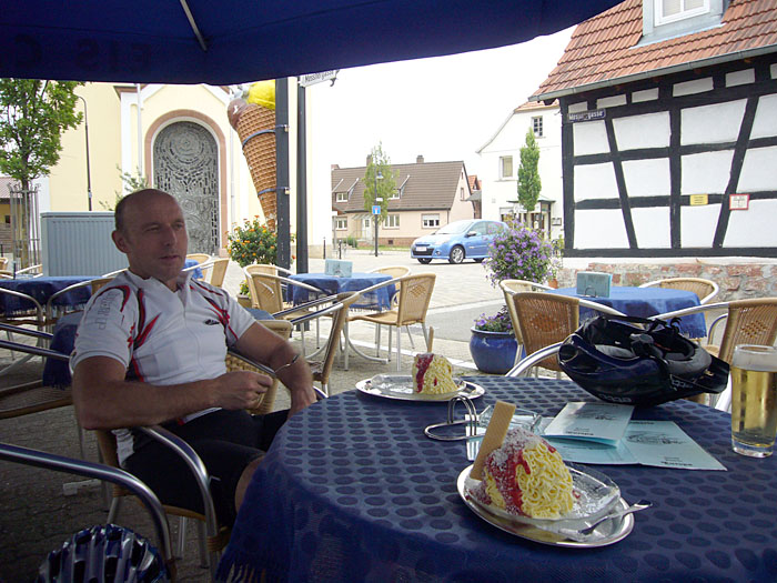 Verdientes Eis in Maximiliansau