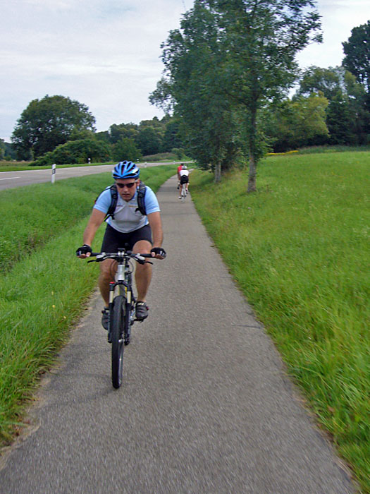 Radweg nach Malsch