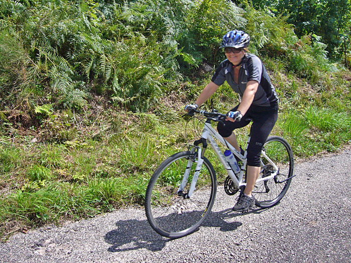 Bettina ist locker drauf