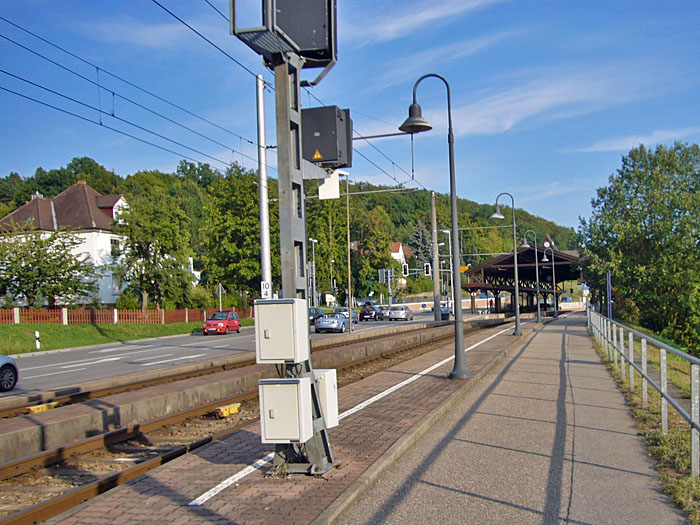 Am Bahnhof Busenbach