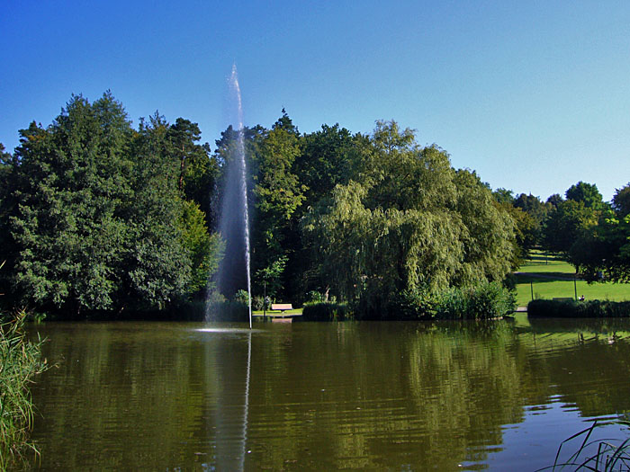 Im Kurpark von Waldbronn