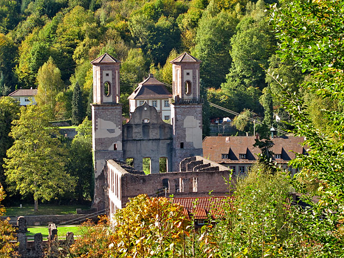 Kloster Frauenalb von der anderen Seite