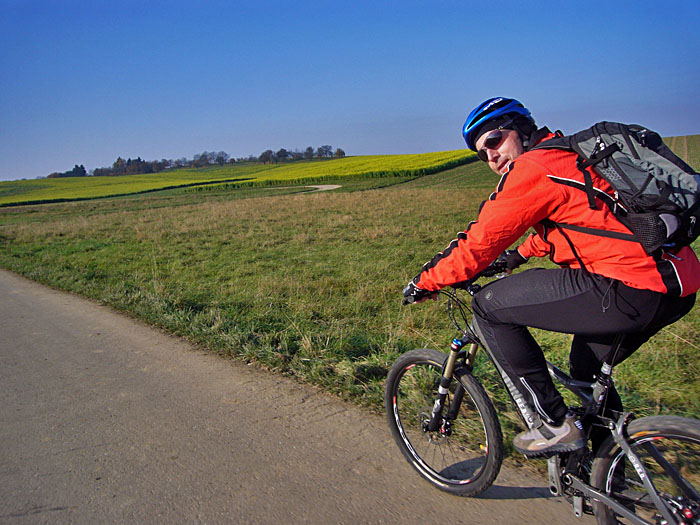 Und wieder bergauf zur&uuml;ck zum Batzenhof