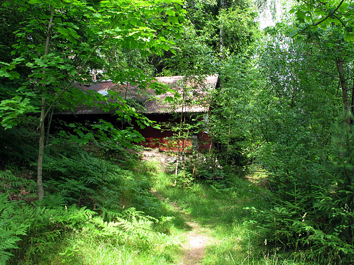 Versteckte H&uuml;tte