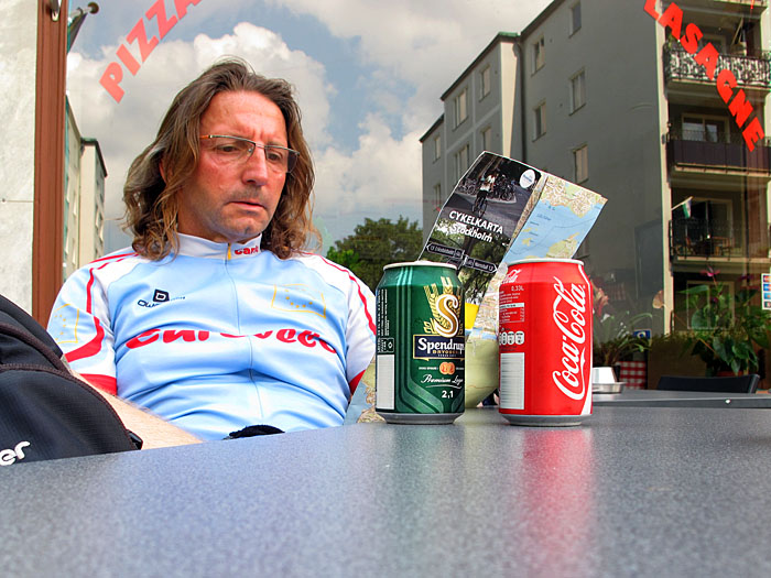 Endlich etwas zu trinken, im Naturreservat gab es keine M&ouml;glichkeiten etwas zu kaufen