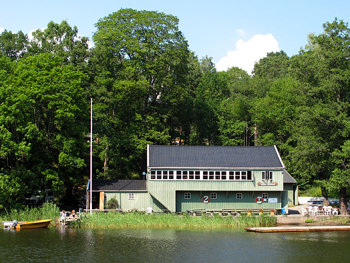 Bootshaus des Stockholmer Ruderclubs