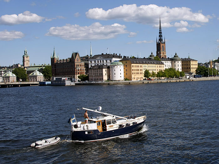 Blick auf Gamla Stan