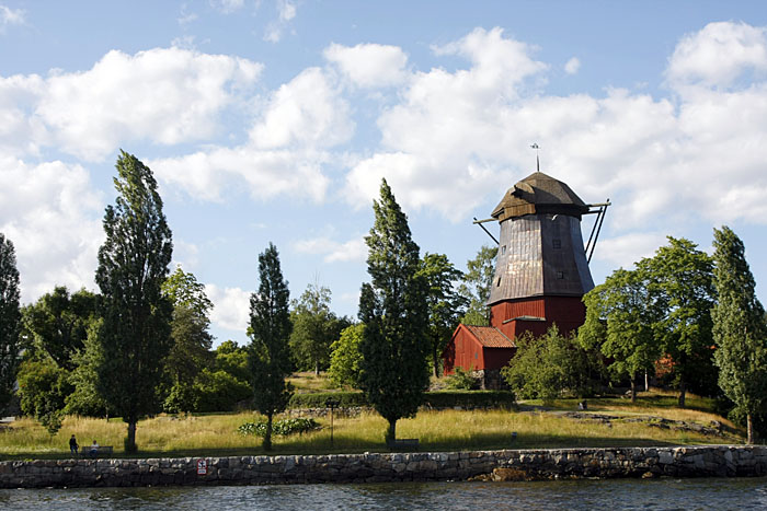 Eine holl&auml;ndische Windm&uuml;hle