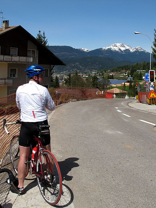 Am Abzweig nach Tret