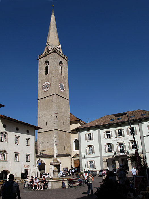 Kirchturm in Kaltern