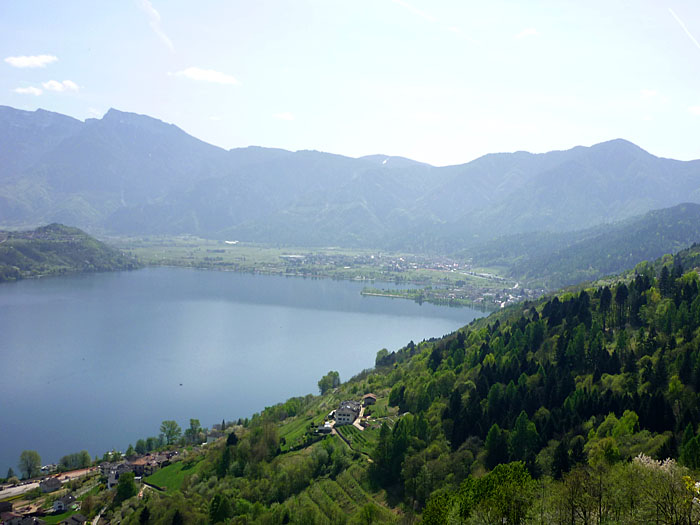 Blick auf den Lago di Caldonazzo