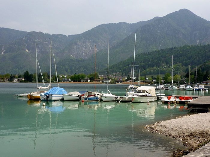 Segelboote am Lago di Caldonazzo