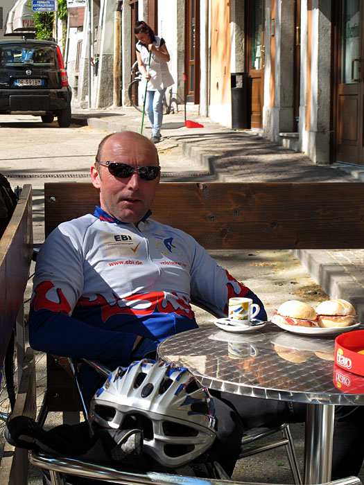 In Trento gibt es Panini con Salame e Espresso