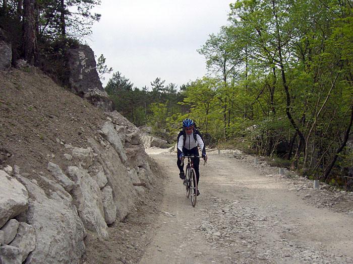 Aus dem guten Radweg wurde irgendwann ...