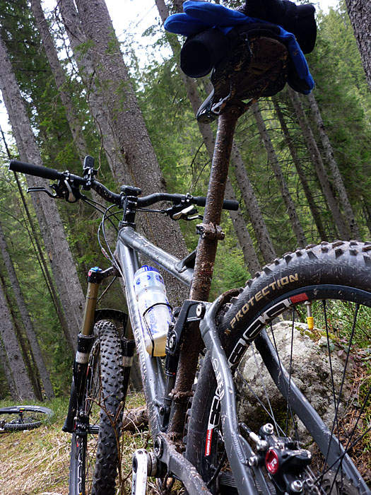 Geferkeltes Bike ;-)