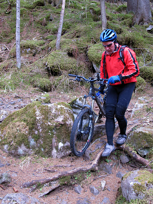 ... und Schieben verlernen wir hier auch nicht