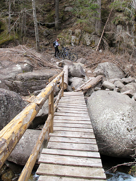 Noch eine wackelige Br&uuml;cke