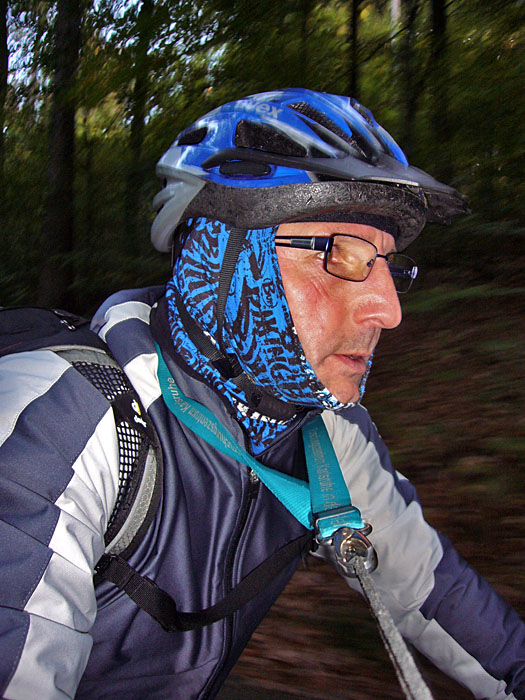 Trotz K&auml;lte kommen wir ins Schwitzen