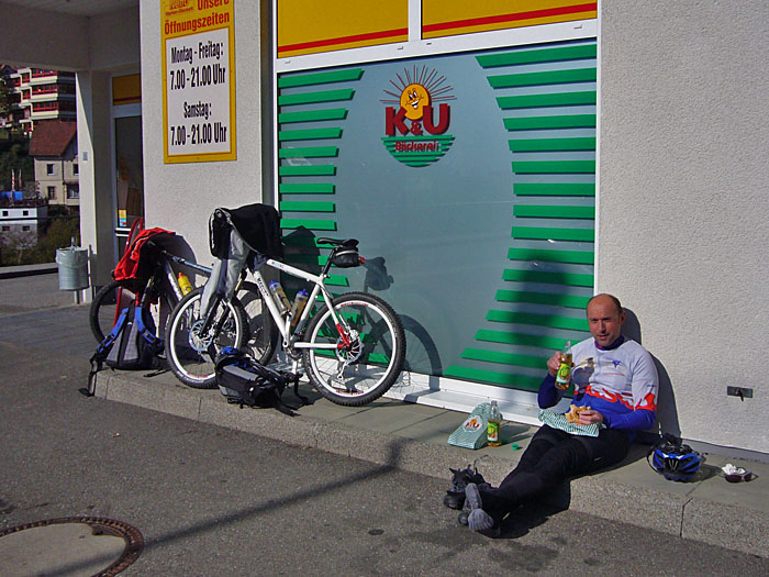 Kleine St&auml;rkung in Forbach