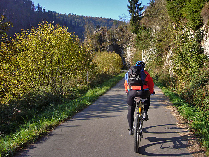 Bei der h&ouml;heren Geschwindigkeit f&uuml;hlt sich die Luft noch k&auml;lter an
