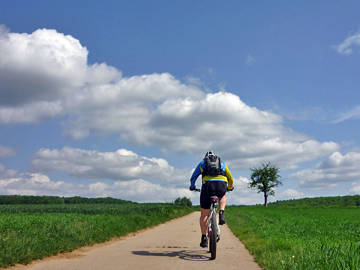 Die Waden werden strammer ...