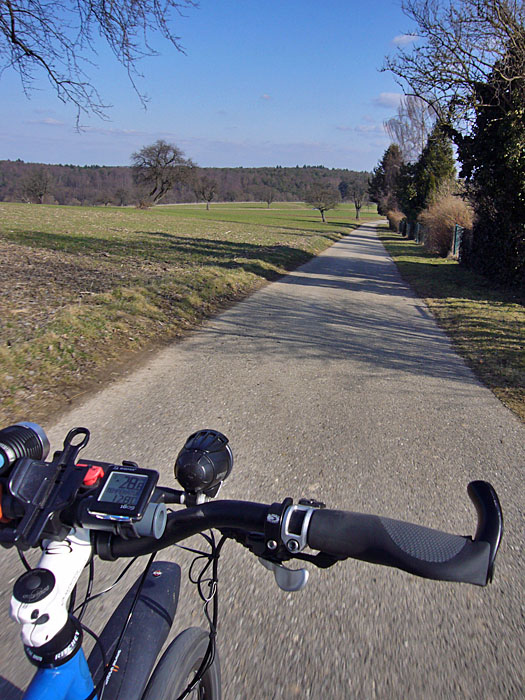 Bergab l&auml;uft es prima ;-)