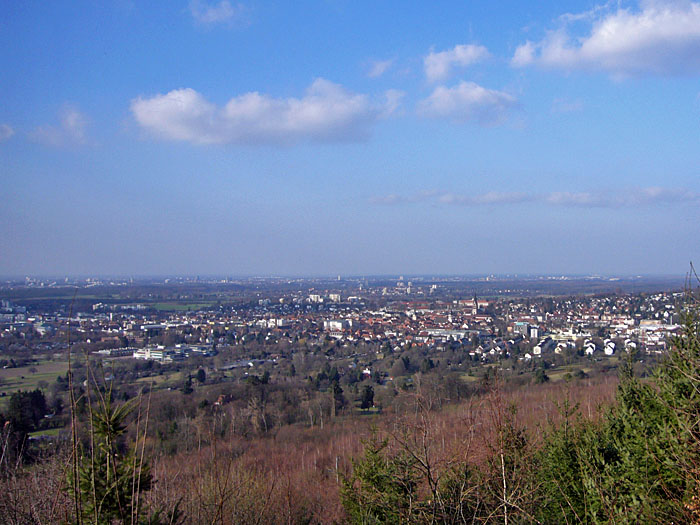 Blick &uuml;ber Ettlingen