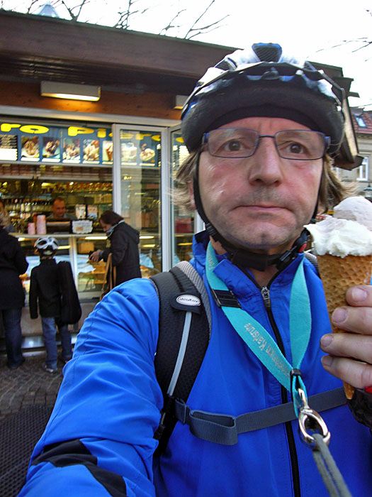 Das erste 2012er Eis (in Europa) ;-)