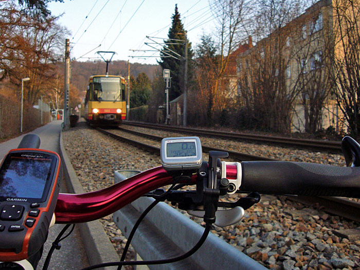 Stra&szlig;enbahn nach Karlsruhe