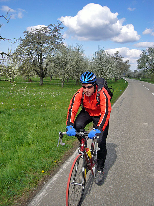 Reini ist dick eingepackt