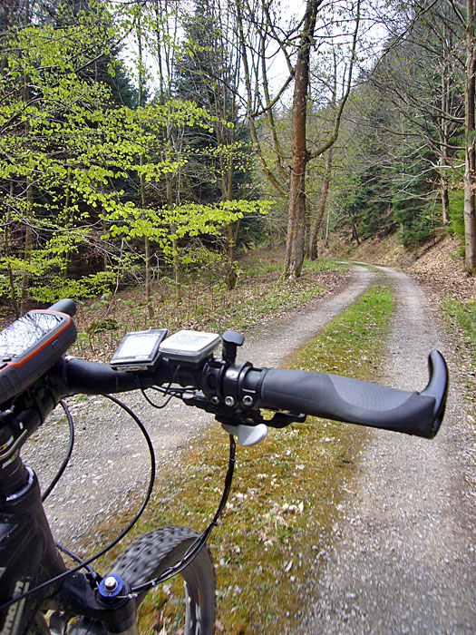 Abzweig Richtung Bernbach