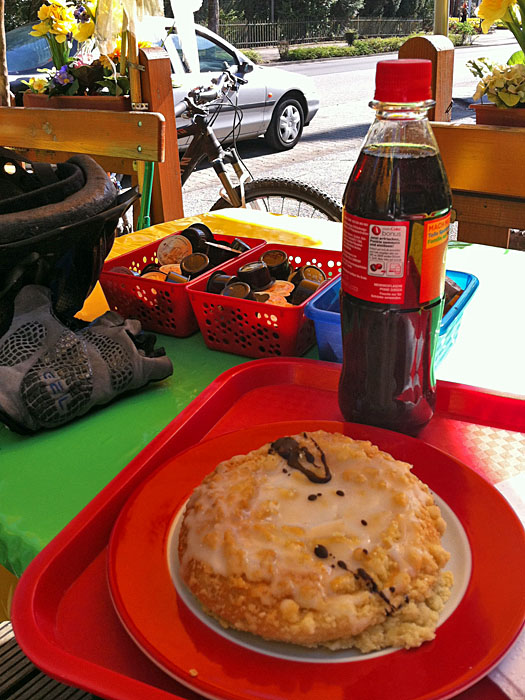 In BH gab es diesmal ein Kaltgetr&auml;nk, statt hei&szlig;em Kaffee