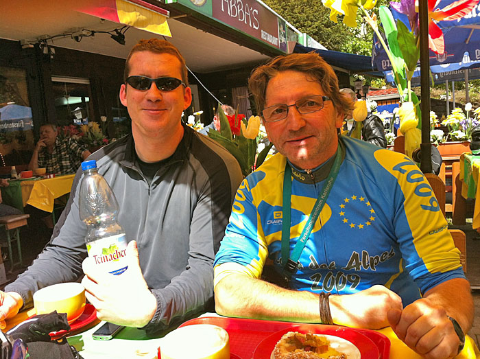 Waldi ist unser Wassertr&auml;ger ;-)