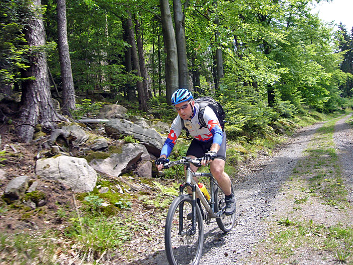 Endlich geht's mal wieder bergab ;-)