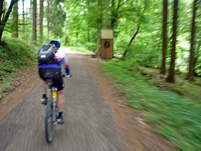 Rasch heizen wir &uuml;ber die Grenze von Schwaben ins heimische Baden zur&uuml;ck ;-)