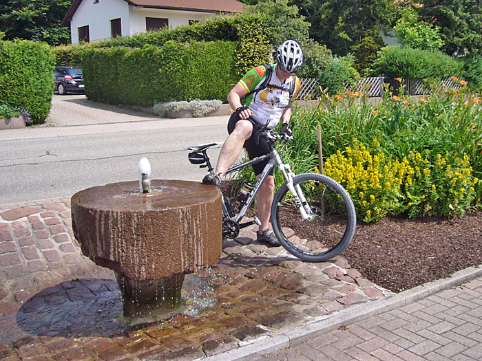 Abk&uuml;hlung ist wichtig bei dem schw&uuml;len Wetter