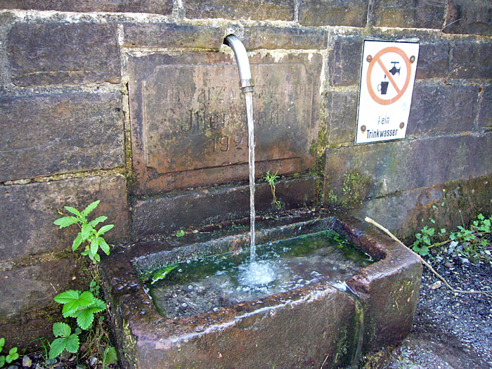 Leider kein Trinkwasser