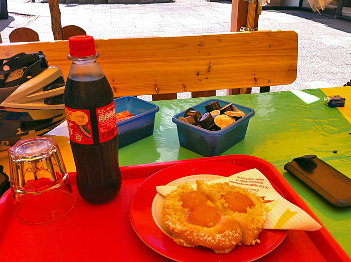 Das &uuml;bliche Gedeck in Bad Herrenalb ;-)