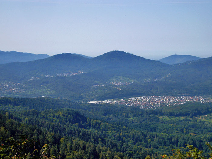 Blick auf den Nordschwarzwald