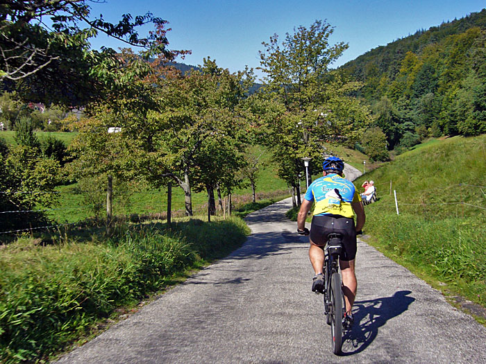 Abw&auml;rts rollt es sich leichter ;-)