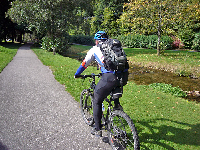 Im Kurpark von Bad Herrenalb