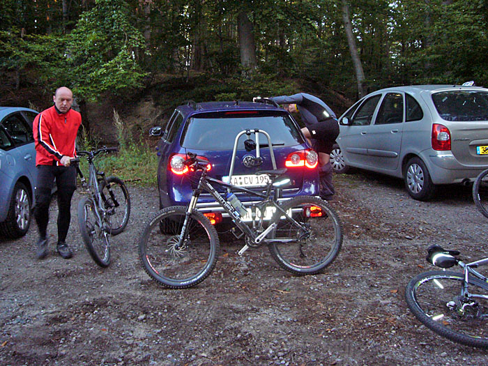 Fertigmachen zum Start